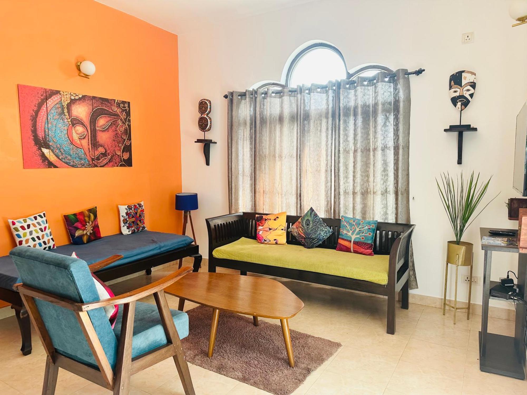 Gr Stays - Duplex 3Bhk Villa With Pool Arpora I Baga Beach 5 Mins Exterior photo