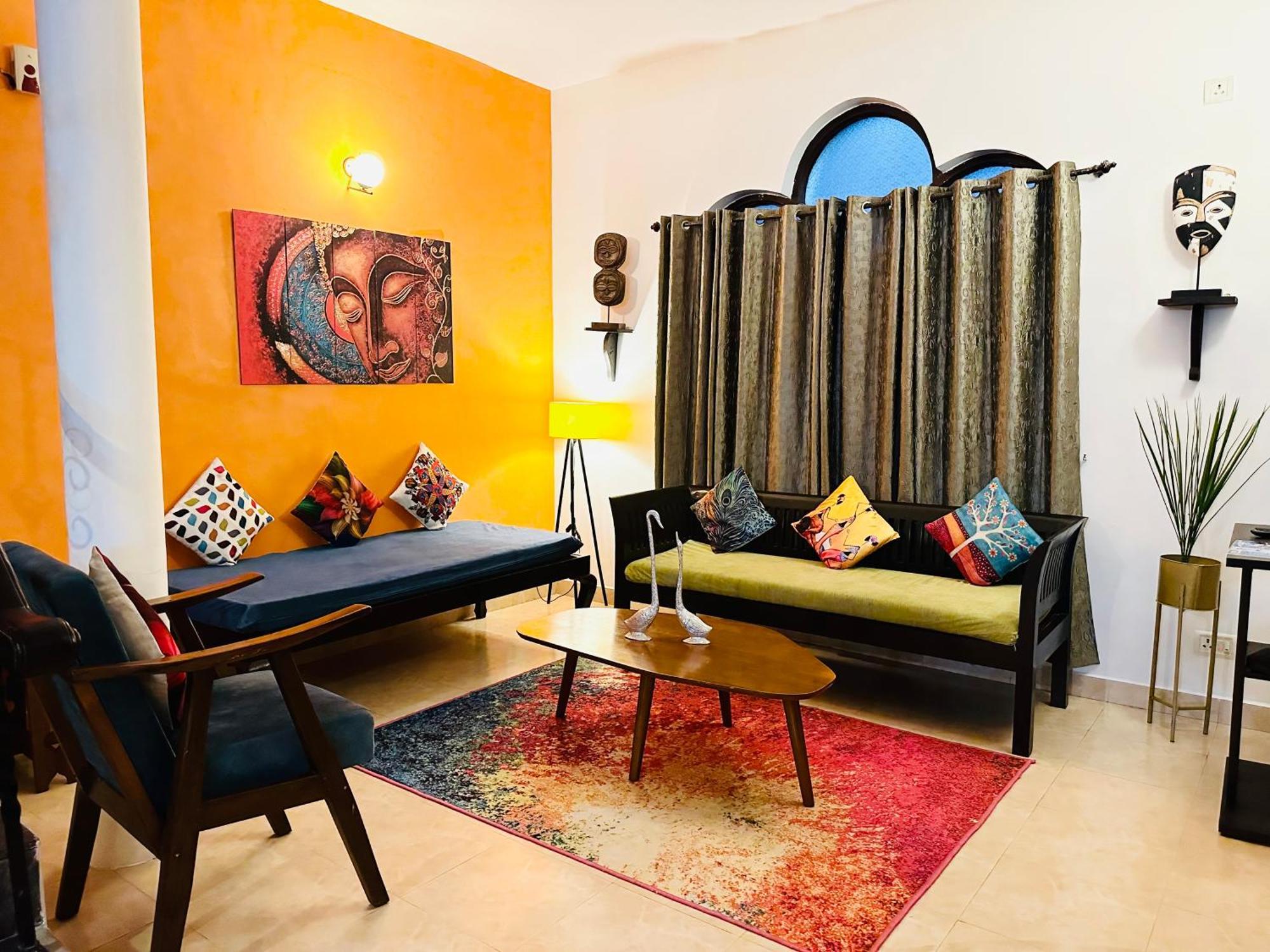 Gr Stays - Duplex 3Bhk Villa With Pool Arpora I Baga Beach 5 Mins Exterior photo